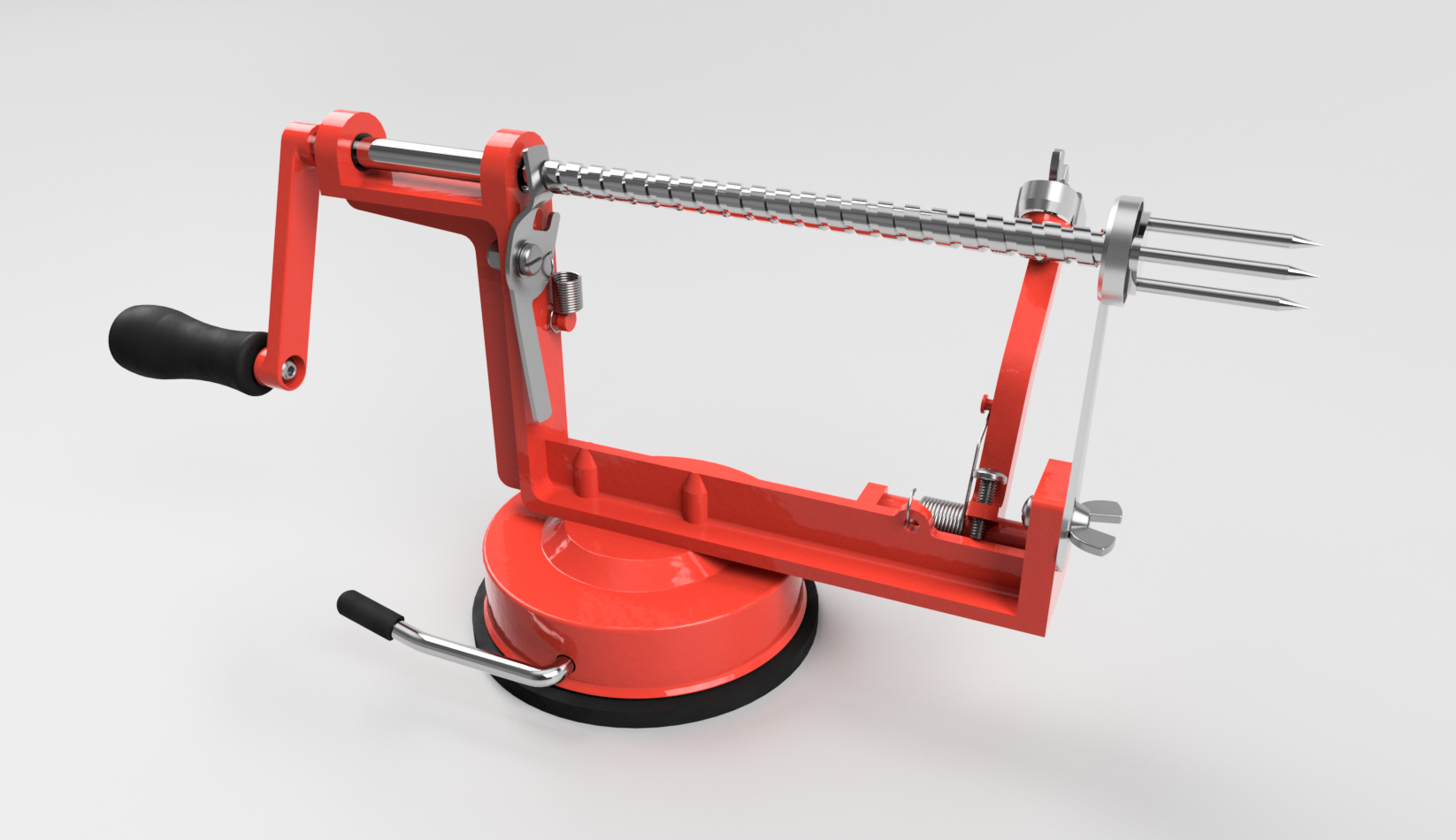 Peeler Corer Slicer CAD Project Isaac Newcomb